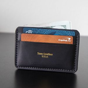 Black Minimalist Card Holder