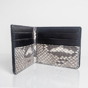 NAtural Python Bifold Wallet