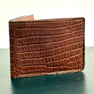Terracotta Cognac Alligator Wallet – Limited Edition