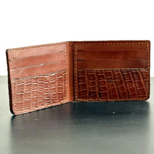Terracotta Cognac Alligator Wallet – Limited Edition