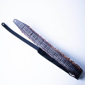 White and Safary Guitar Straps 2.5--6