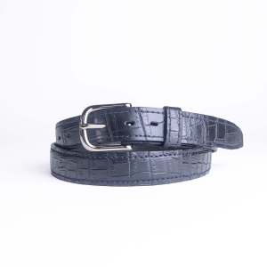 Black Alligator belt - unisex