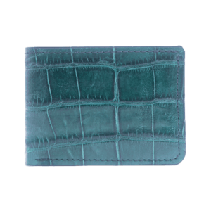 Orlando - Premium Forest Green Alligator - Bifold Wallet