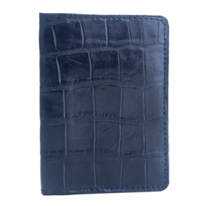 The Explorer - Premium Black Alligator - Passport Travel Wallet