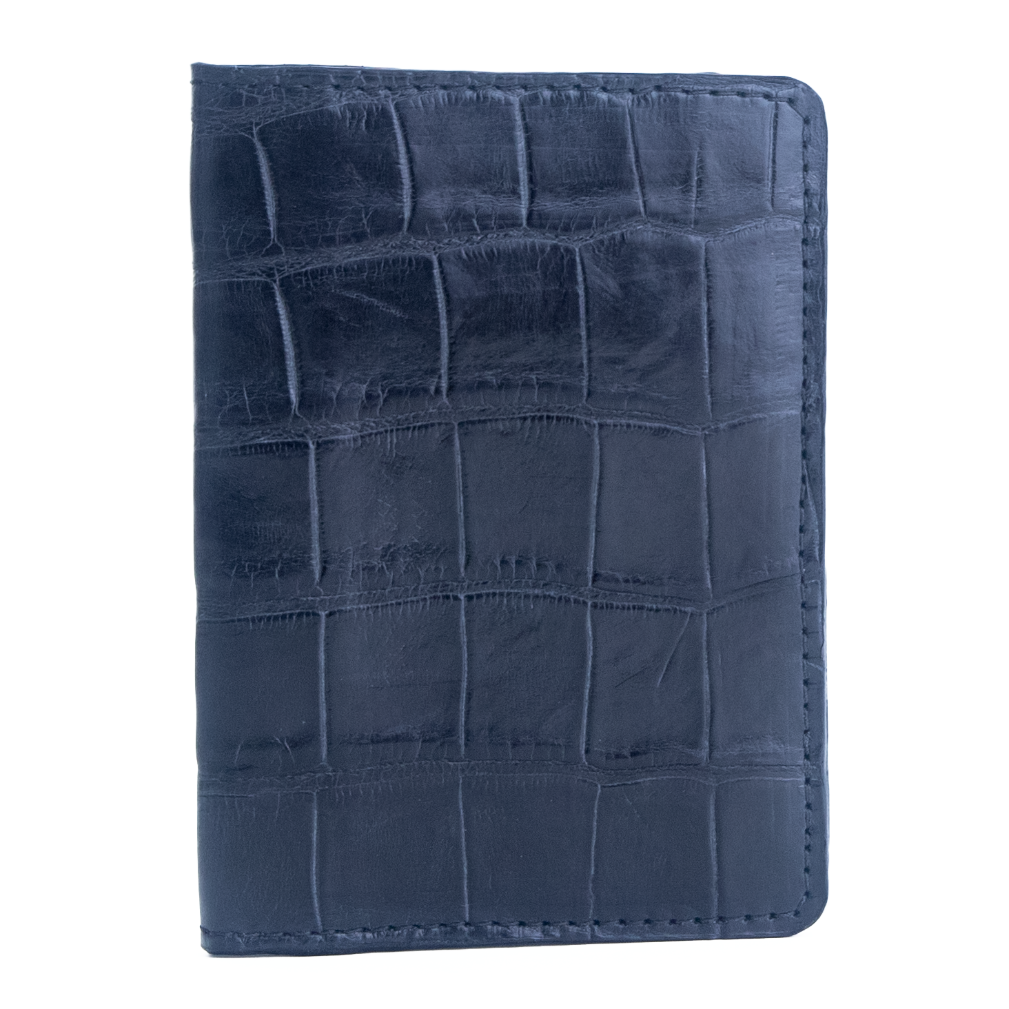 The Explorer - Premium Black Alligator - Passport Travel Wallet