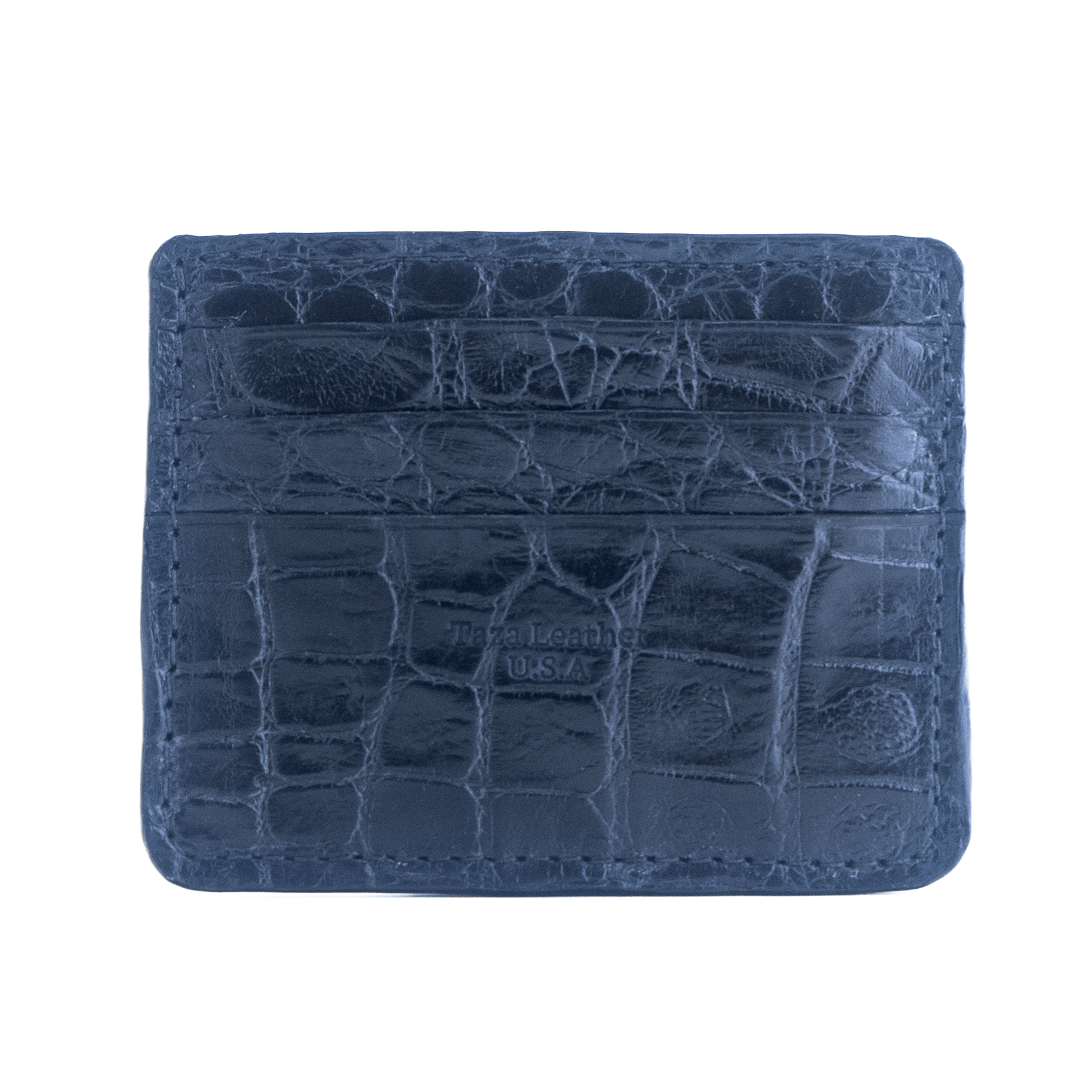 Large Winter Park - Premium Black Alligator - Card Holder Wallet - Image 2