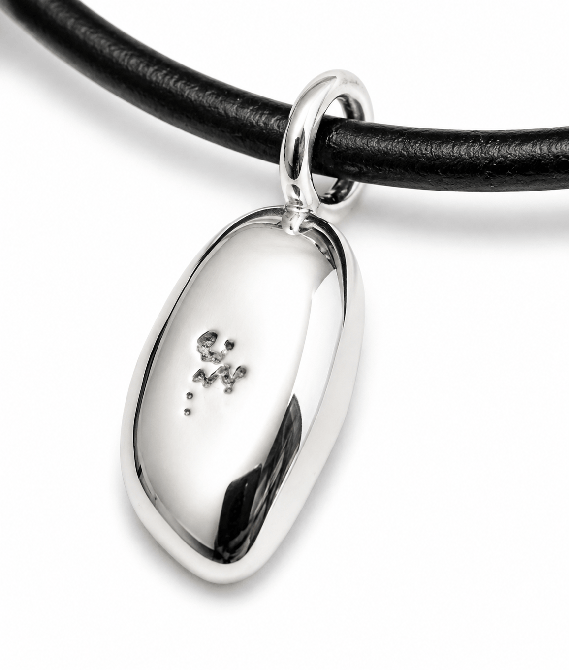 Sterling Silver Droplet Pendant