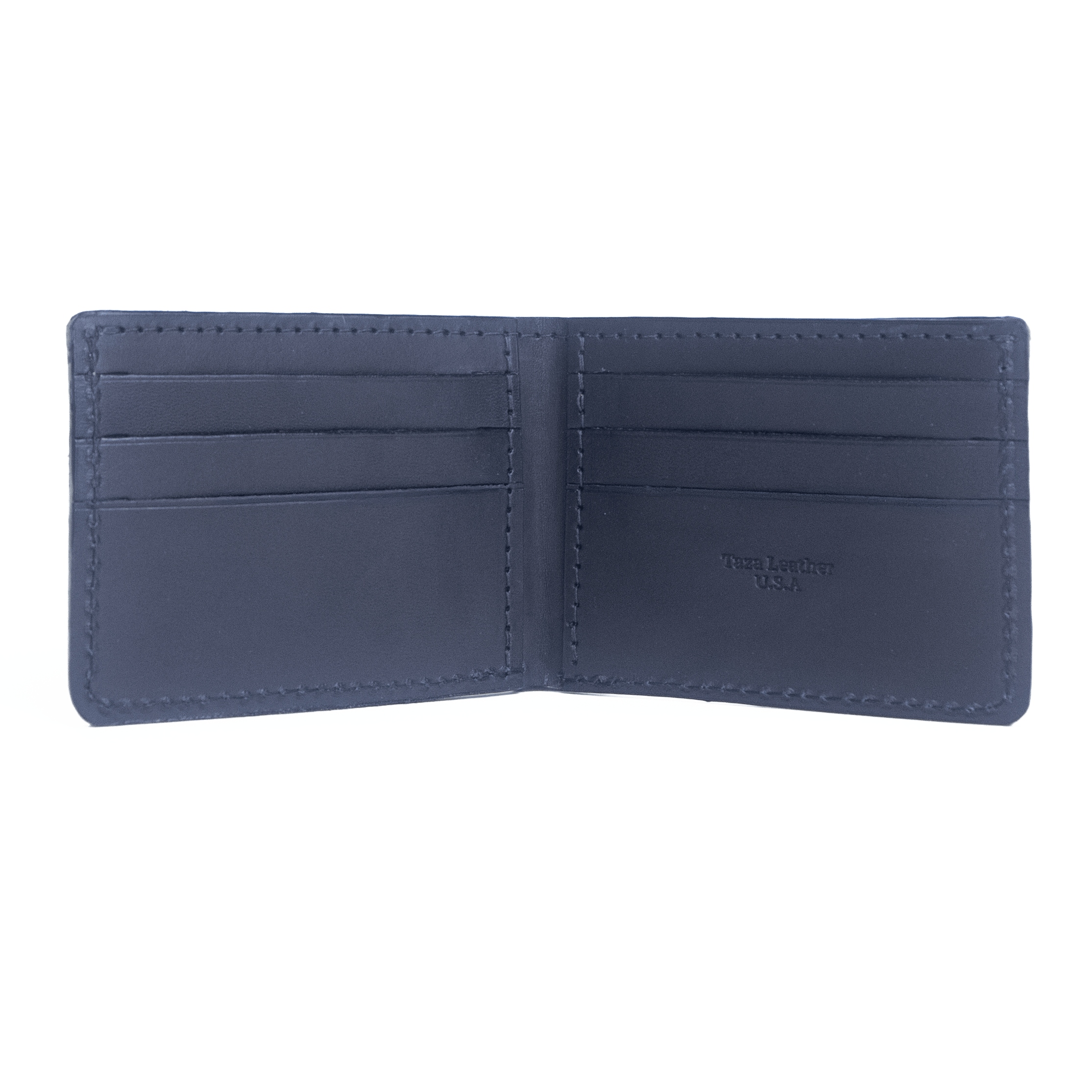 Orlando - Deep Blue Alligator - Bifold Wallet - Image 2