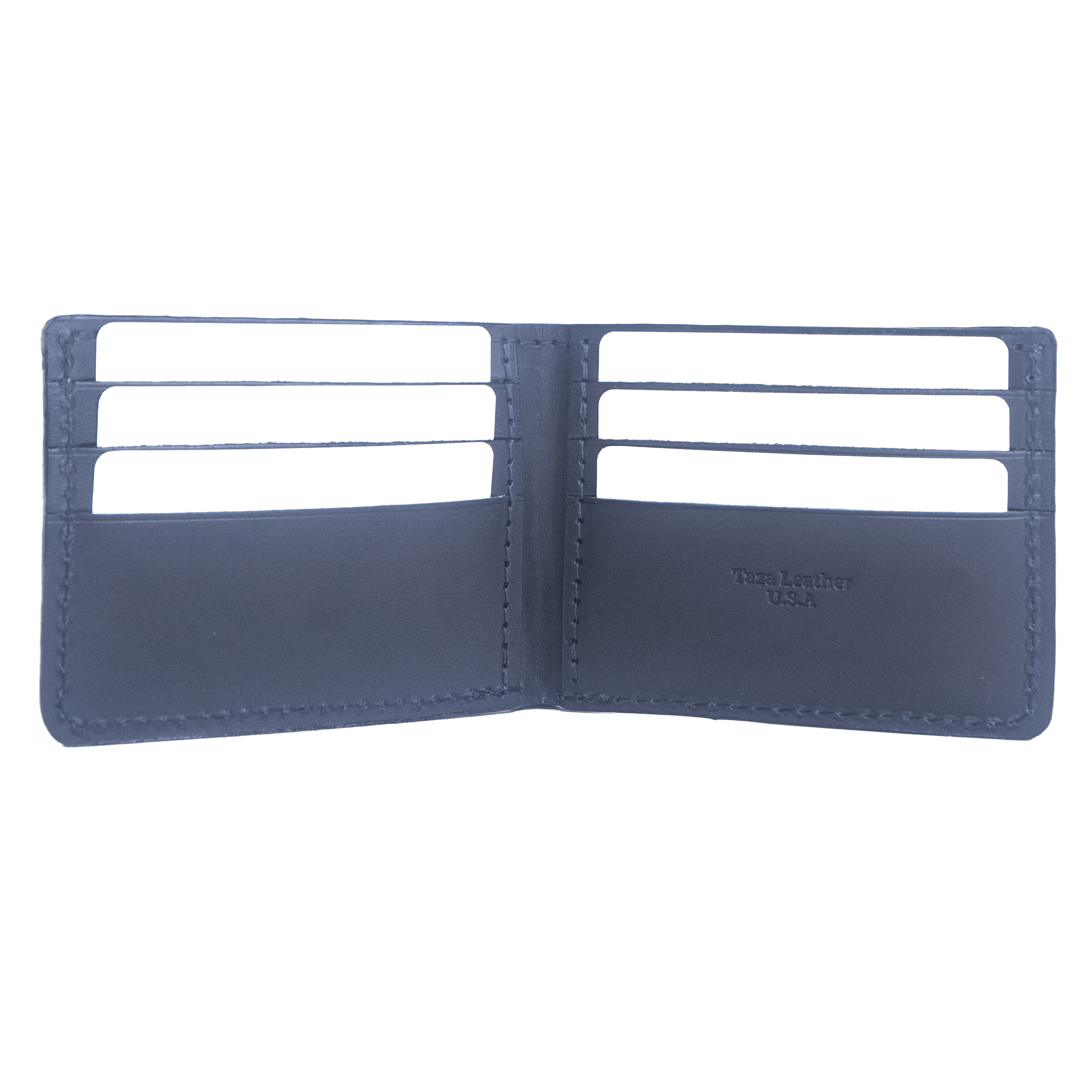 Orlando - Deep Blue Alligator - Bifold Wallet - Image 3