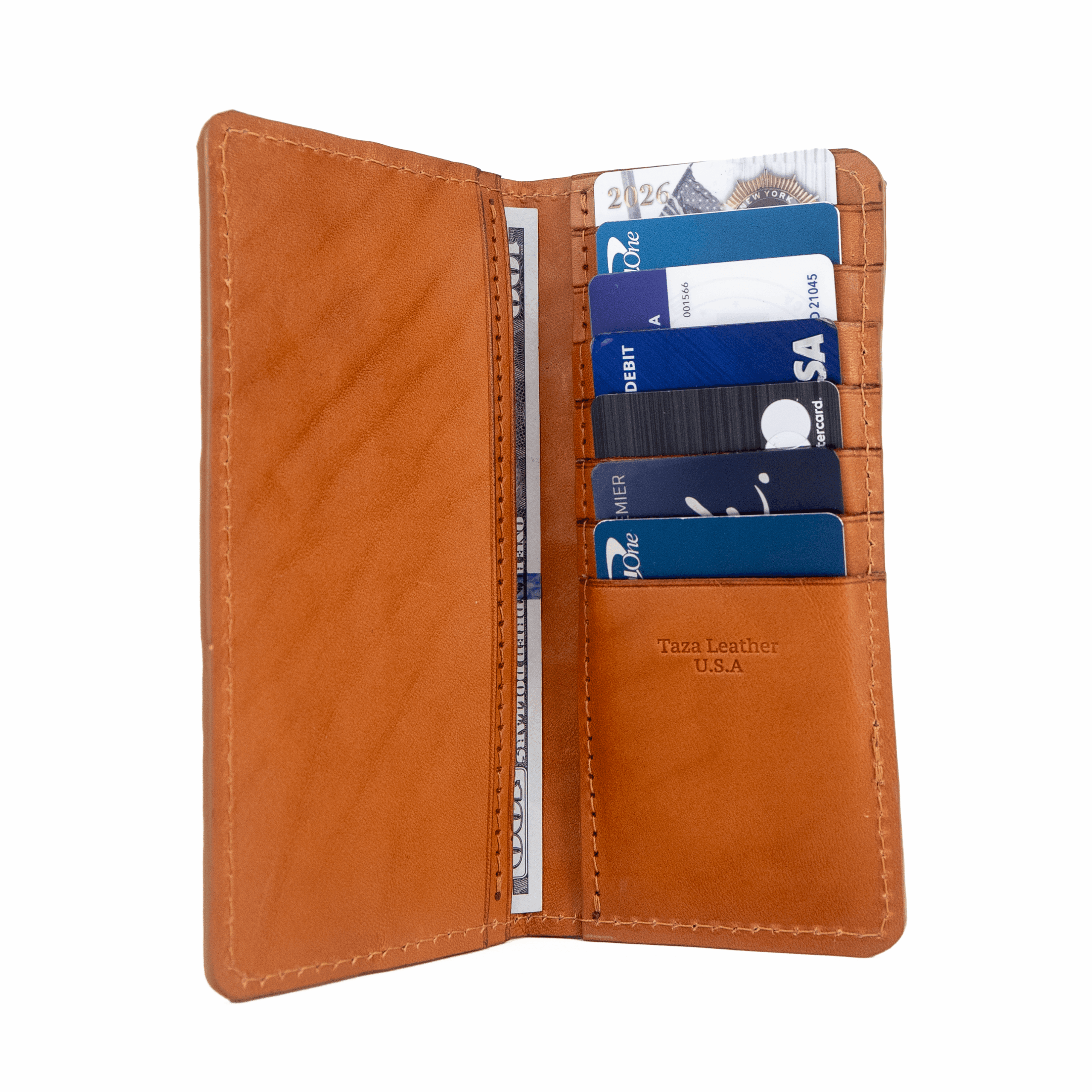 Arcadia - Forest Green Alligator - Long Wallet/Checkbook - Image 3