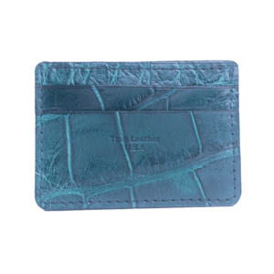 Winter Park - Premium Forest Green Alligator - Card Holder Wallet