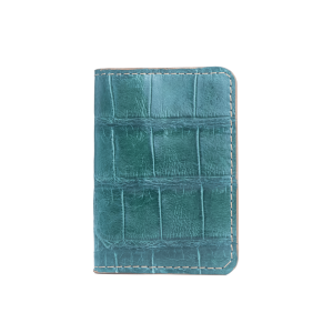 The Miami - Forest Green Alligator - Front Pocket Wallet
