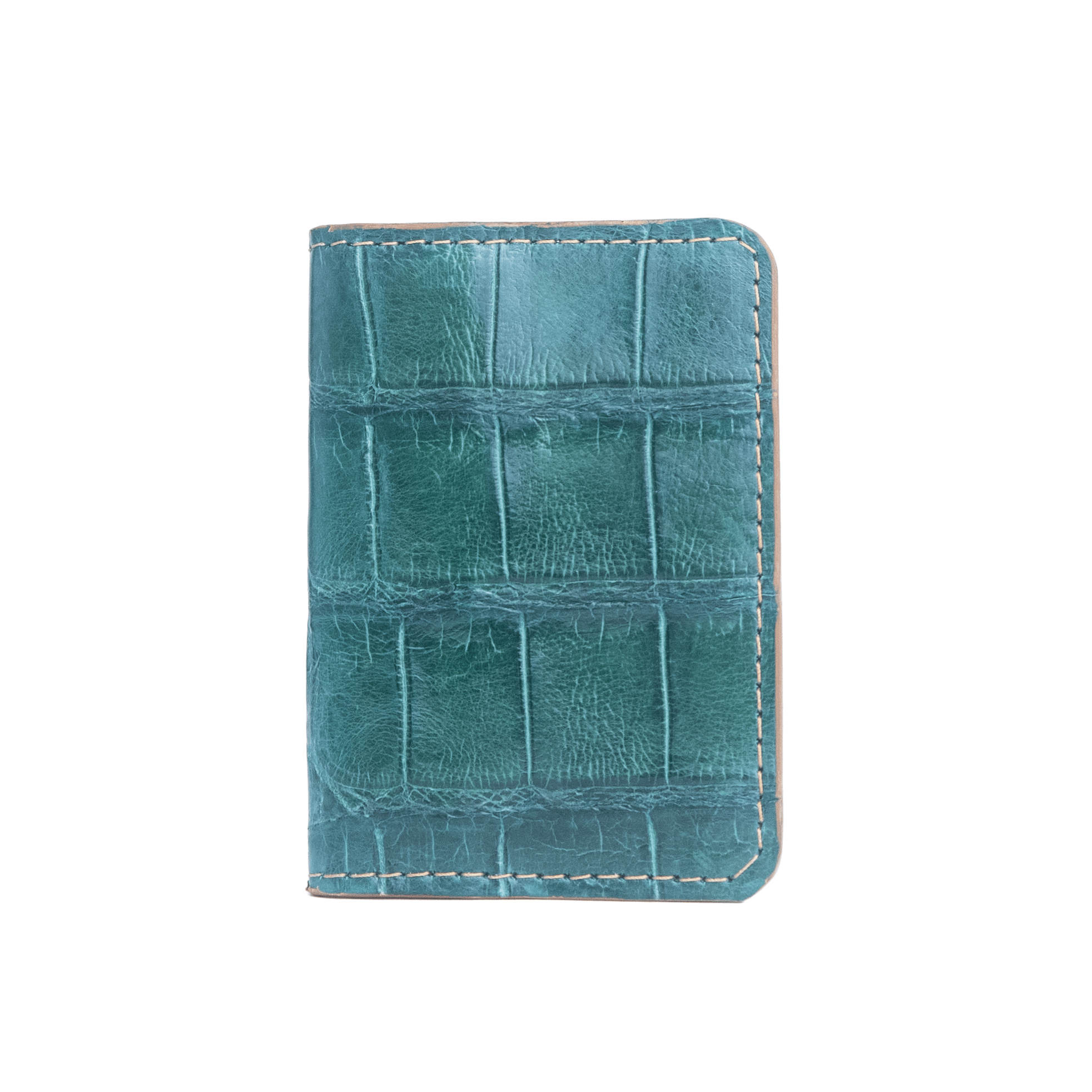 The Miami - Forest Green Alligator - Front Pocket Wallet